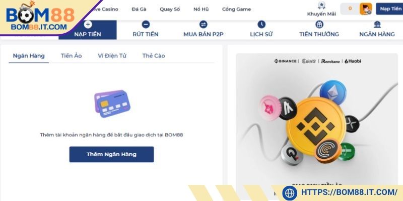 Những hình thức giao dịch đang được hỗ trợ tại nền tảng giải trí