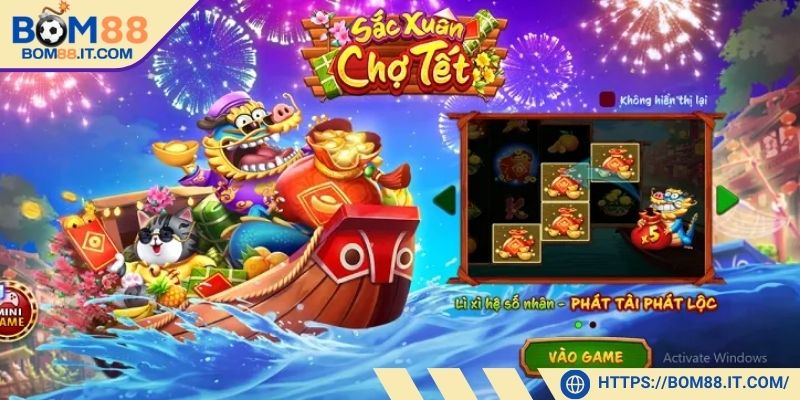 Sắc Xuân Chợ Tết mang đến sự hân hoan ngày Tết náo nhiệt